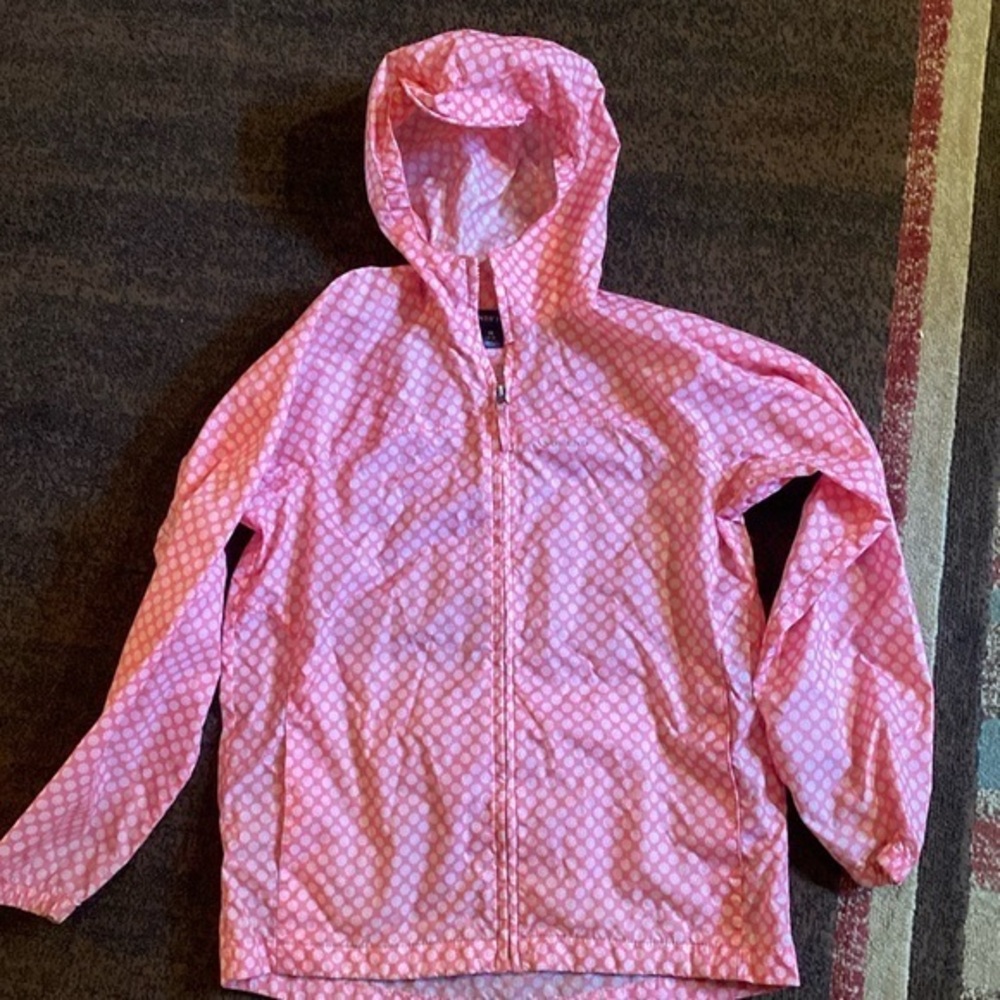 Girls Lands’ End Raincoat Windbreaker